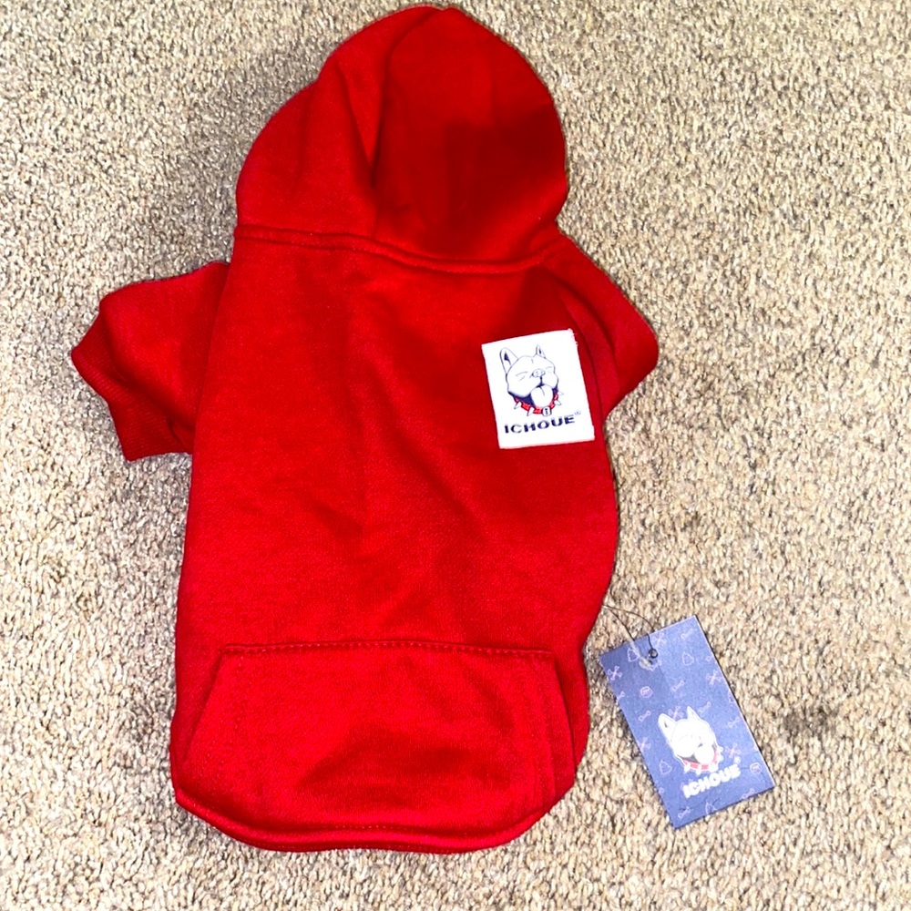 Red Hoodie for dogs